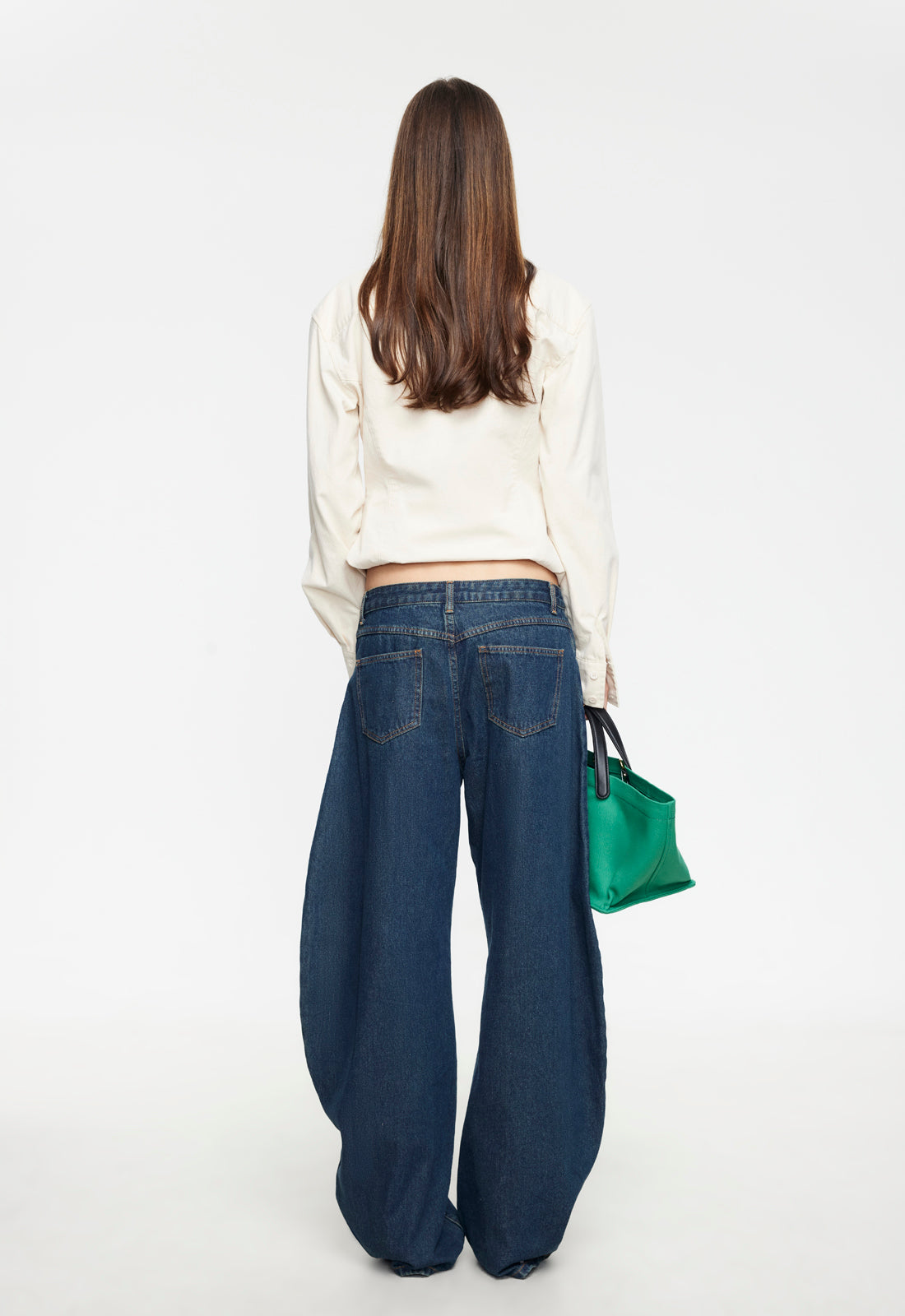 HORSESHOE JEAN - DARK DENIM