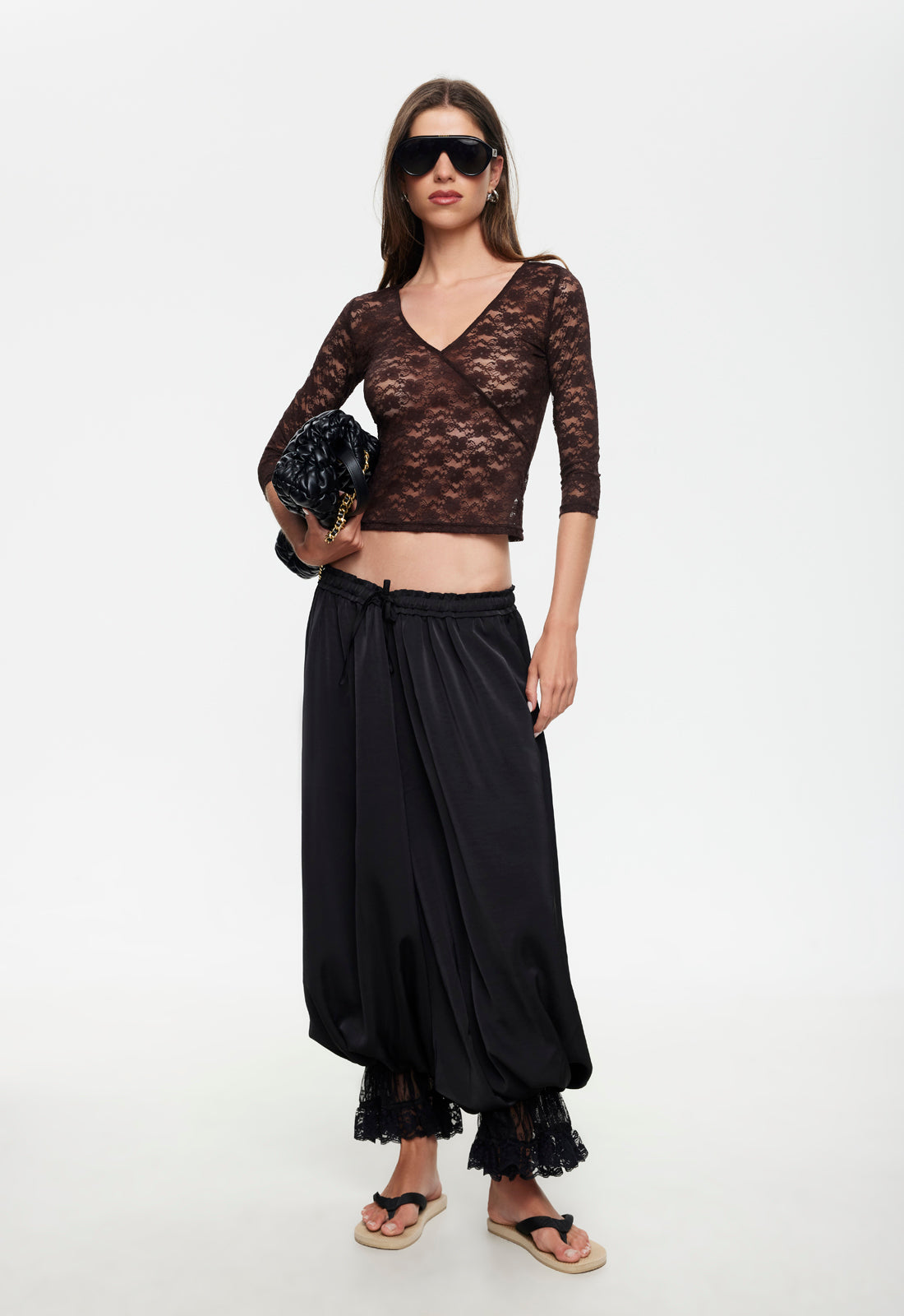 KISS & TELL PANT - NOIR
