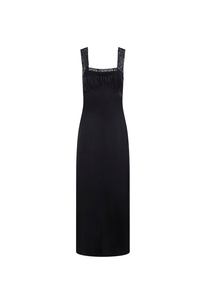 LOVE LETTERS MAXI DRESS - NOIR