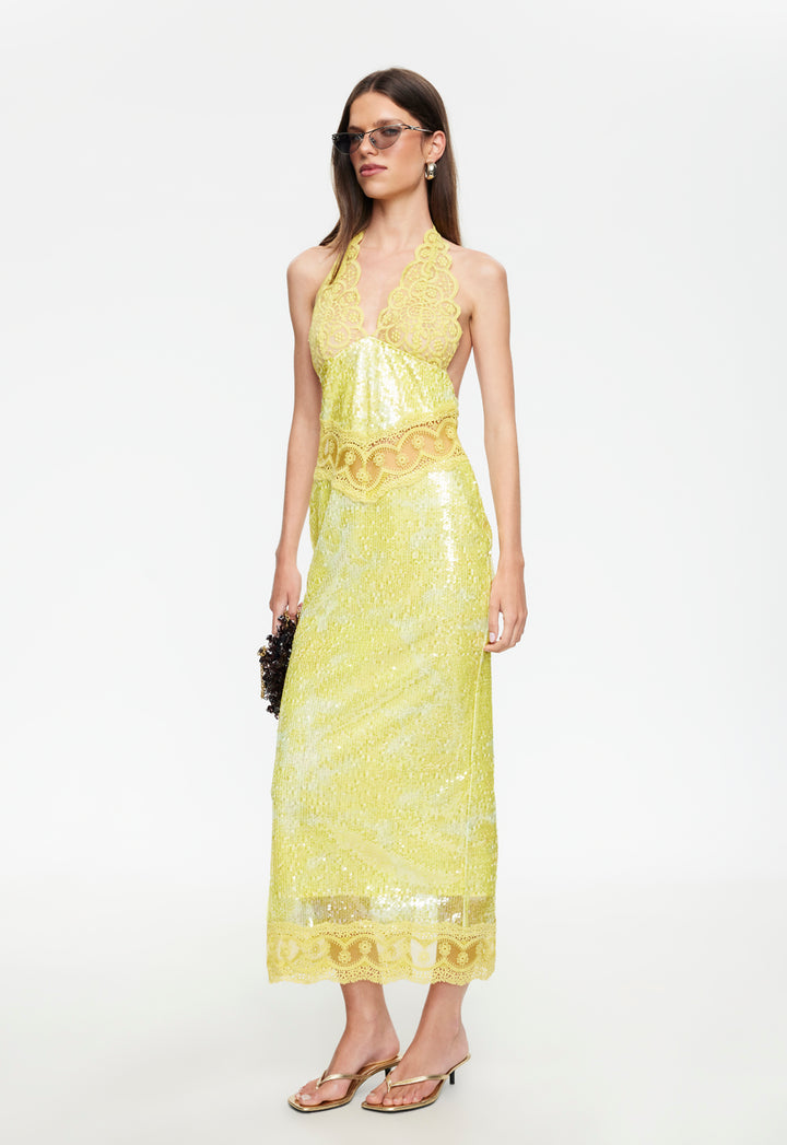 SOLANA MAXI DRESS - DESERT NIGHT