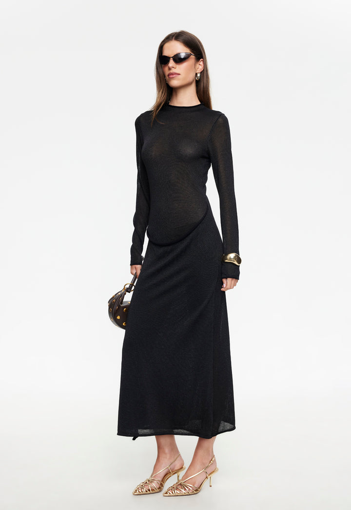 RESOLUTION MAXI DRESS - SMOKE