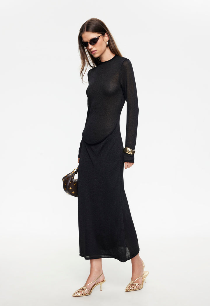 RESOLUTION MAXI DRESS - SMOKE