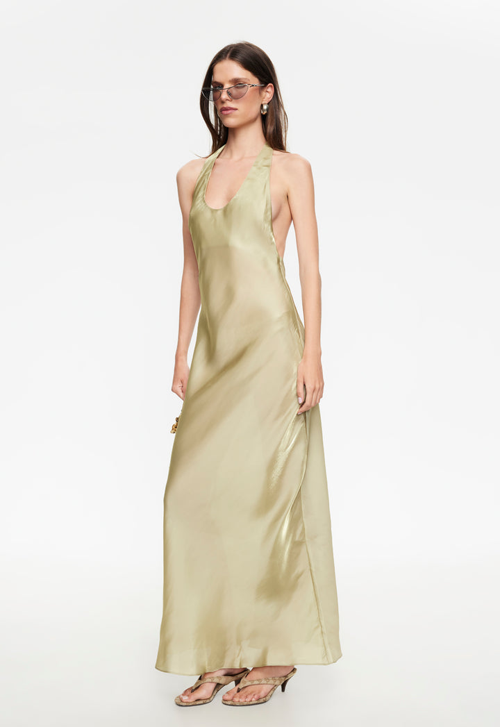 BARE MAXI DRESS - GOLD