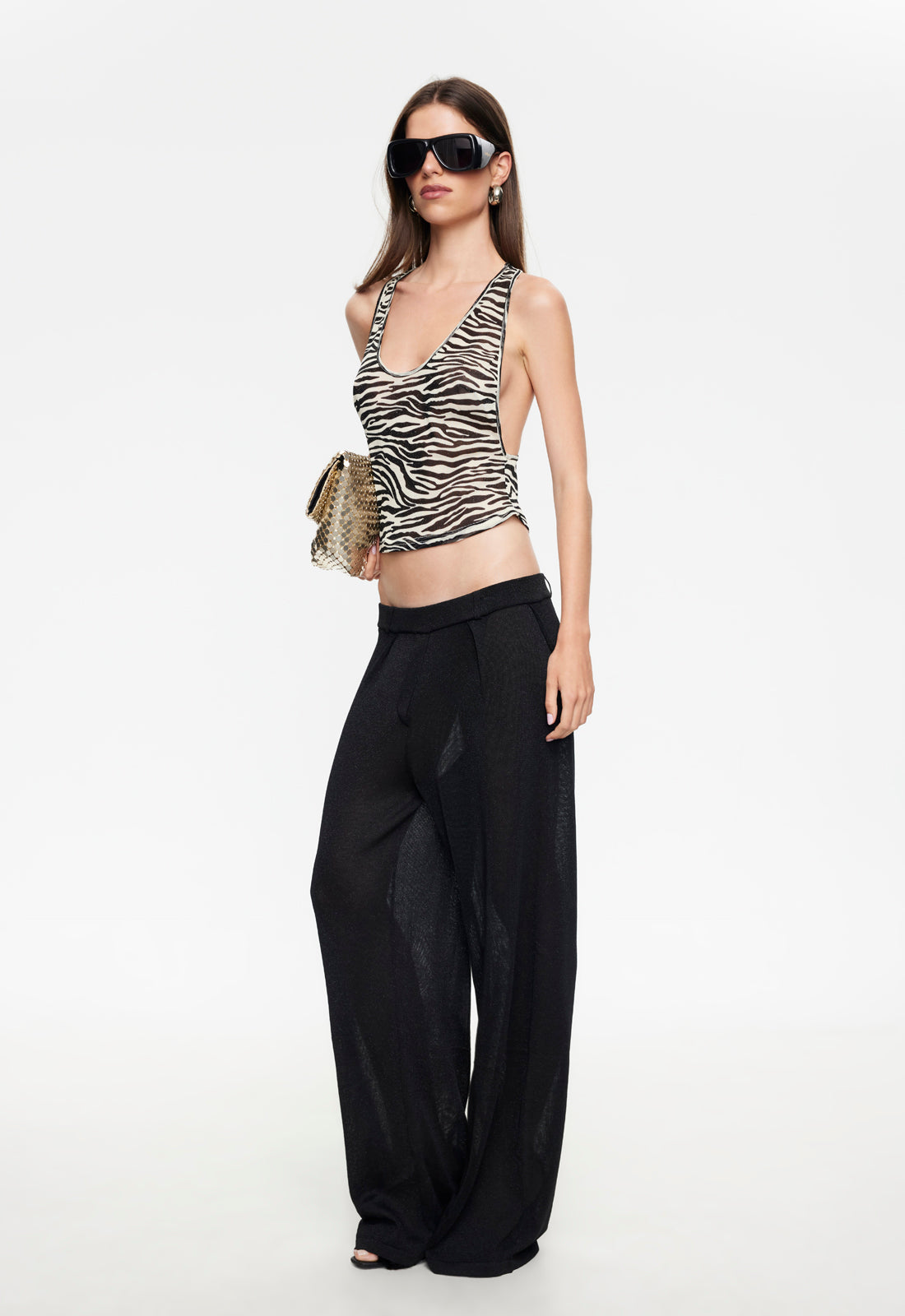 BARE CAMI - NOIR TIGER