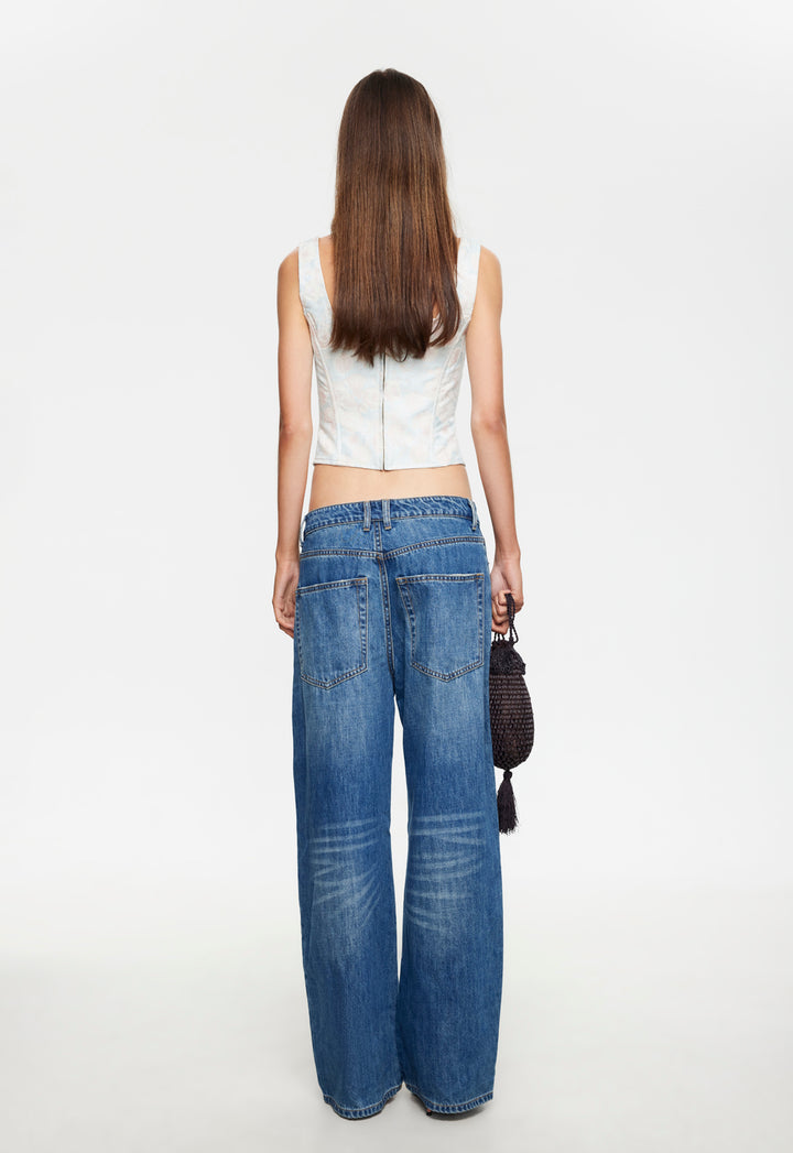 ROMA CORSET - SOFT BLUE