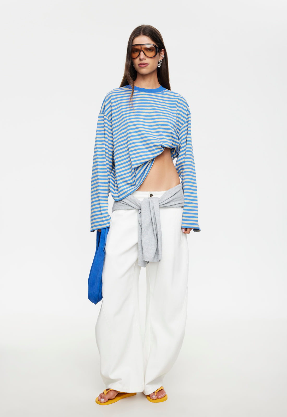 BLOOM LONG SLEEVE - MICKEY BLUE STRIPE