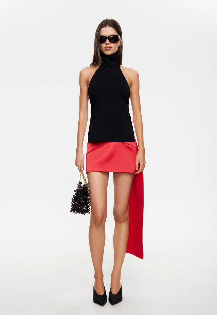 MANHATTAN MINI SKIRT - ROUGE