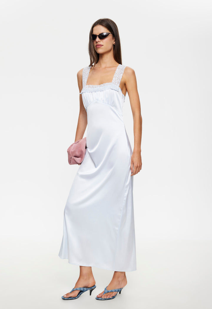 LOVE LETTERS MAXI DRESS - BABY BLUE