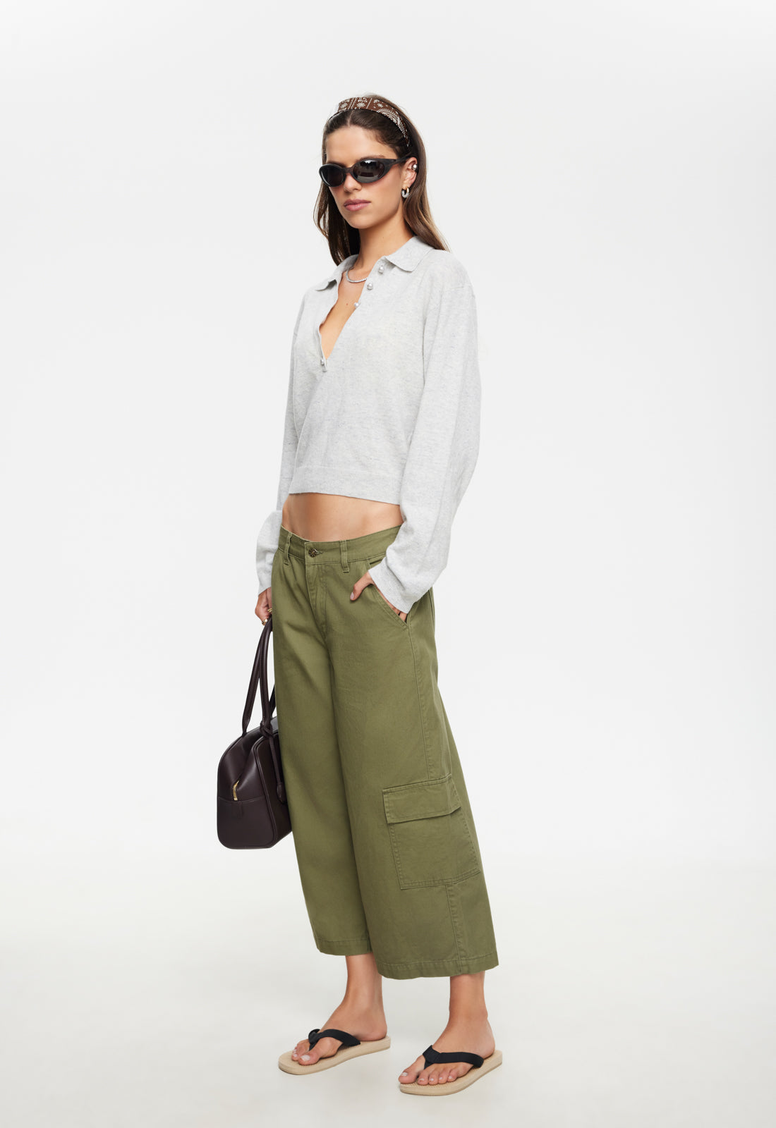 COCO KNIT TOP - DOVE