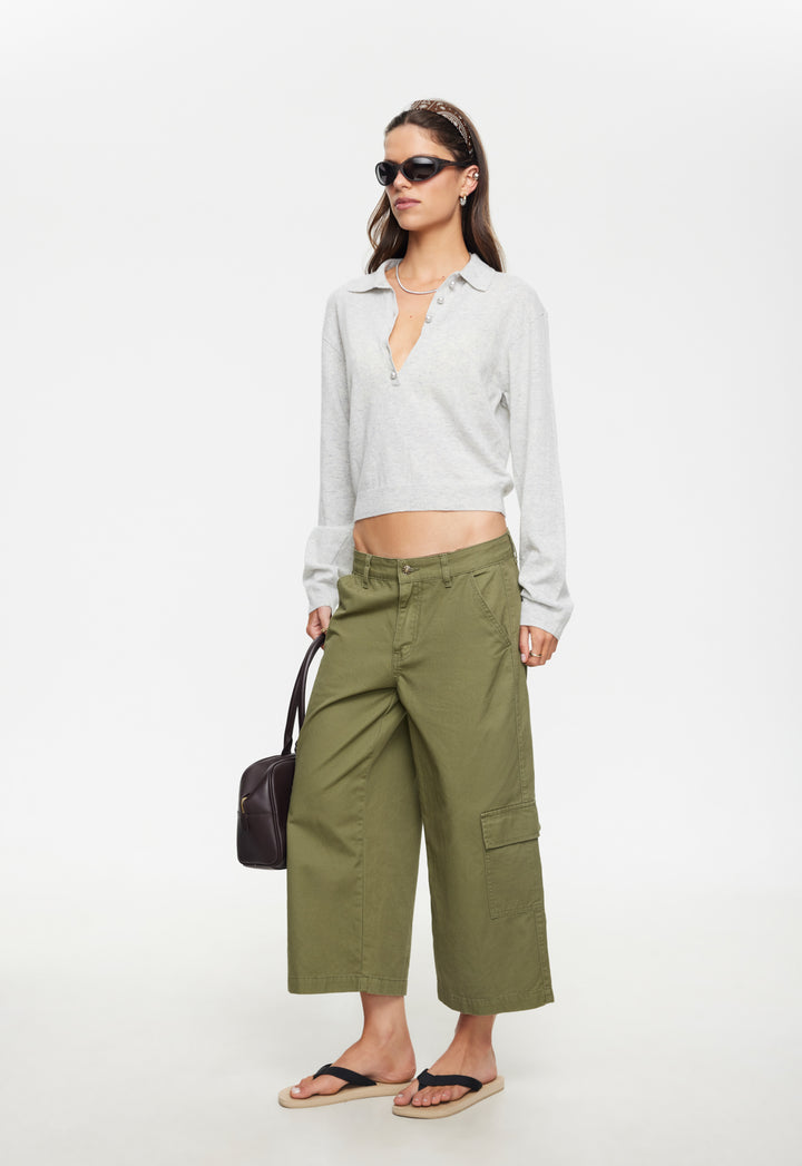 COCO KNIT TOP - DOVE