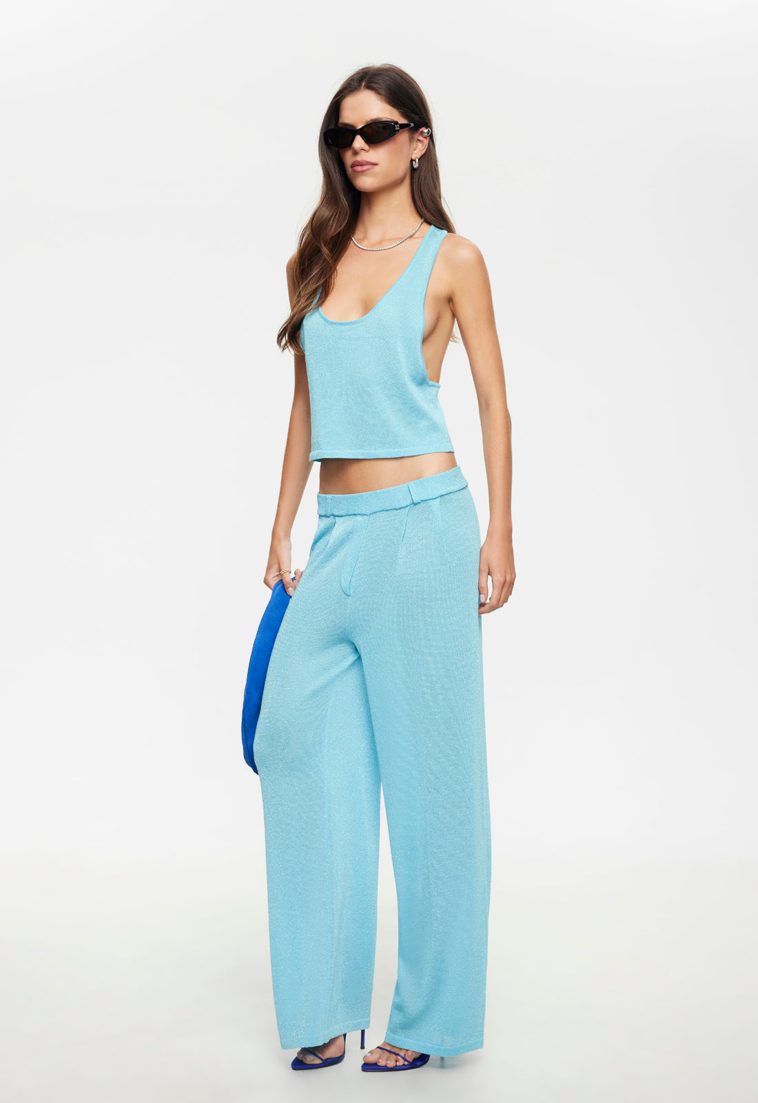 HILLS PANT - AZURE