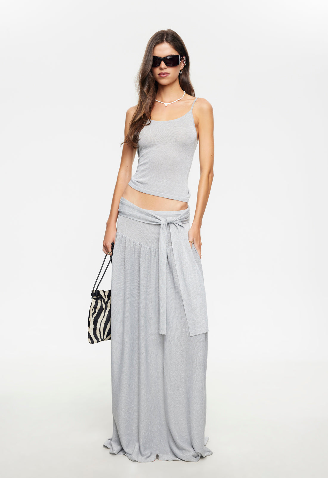 DOLCE TANK TOP - SILVER