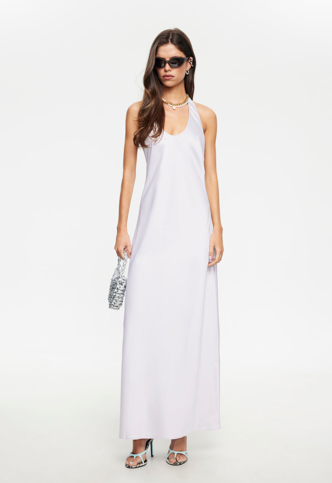 BARE MAXI DRESS - PISTACHIO
