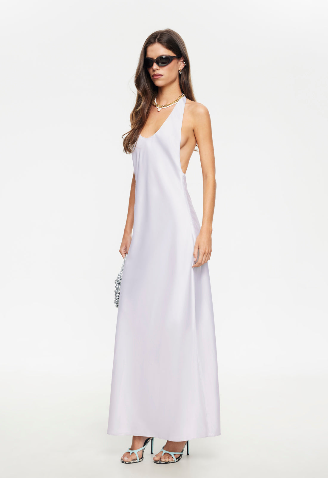BARE MAXI DRESS - PISTACHIO