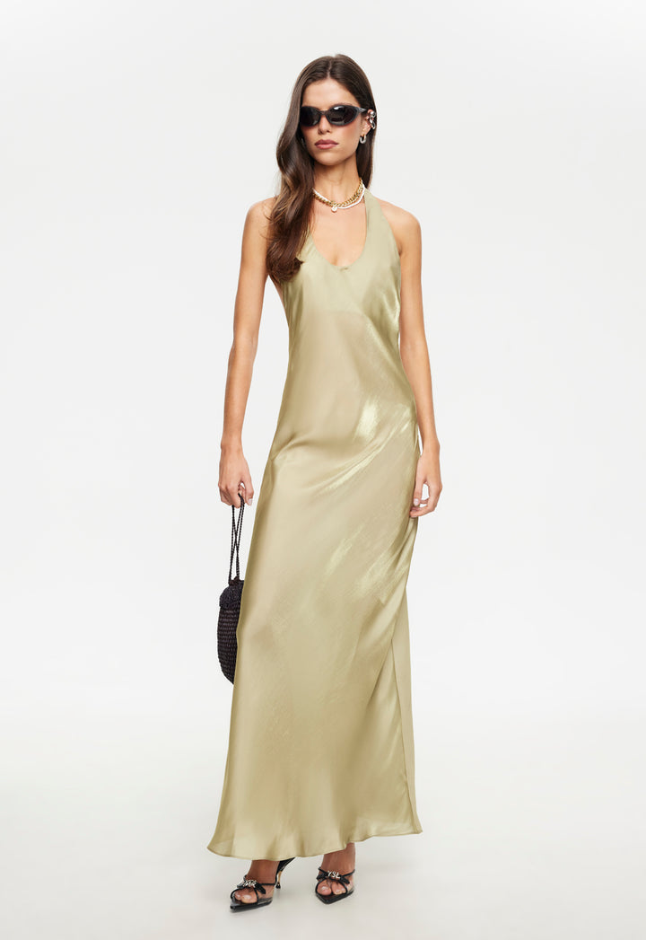 BARE MAXI DRESS - GOLD