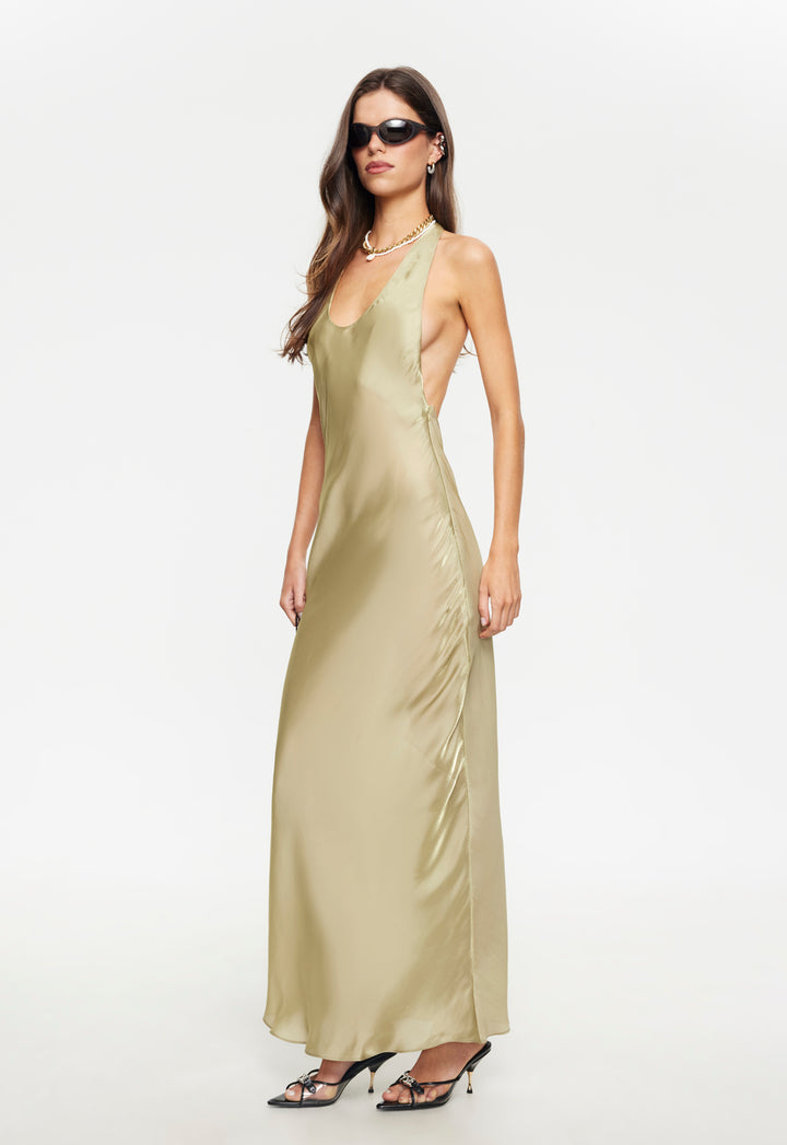 BARE MAXI DRESS - GOLD