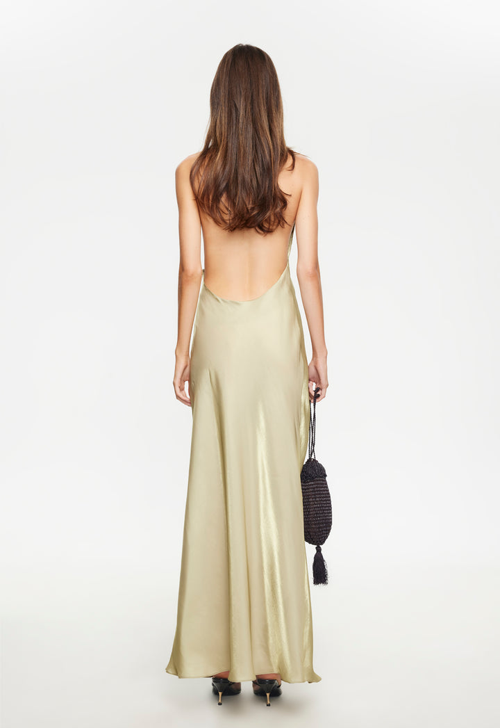 BARE MAXI DRESS - GOLD