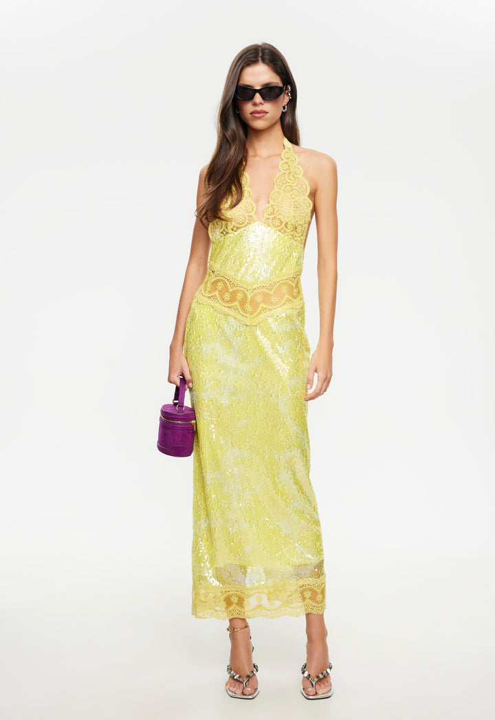 SOLANA MAXI DRESS - DESERT NIGHT