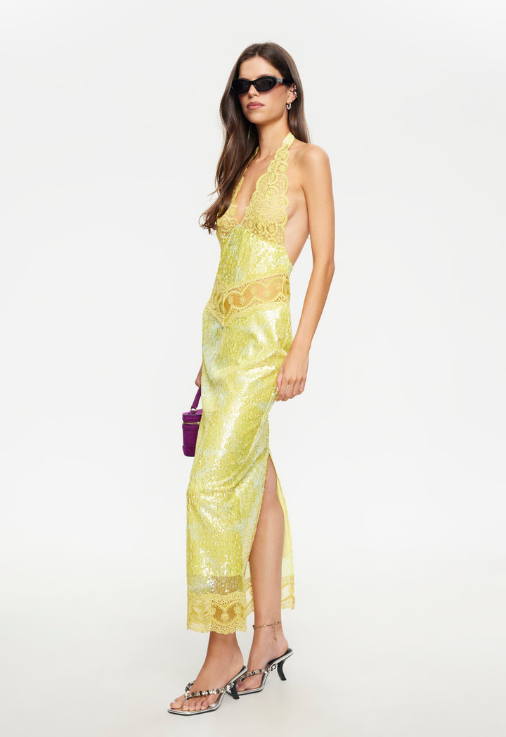 SOLANA MAXI DRESS - DESERT NIGHT