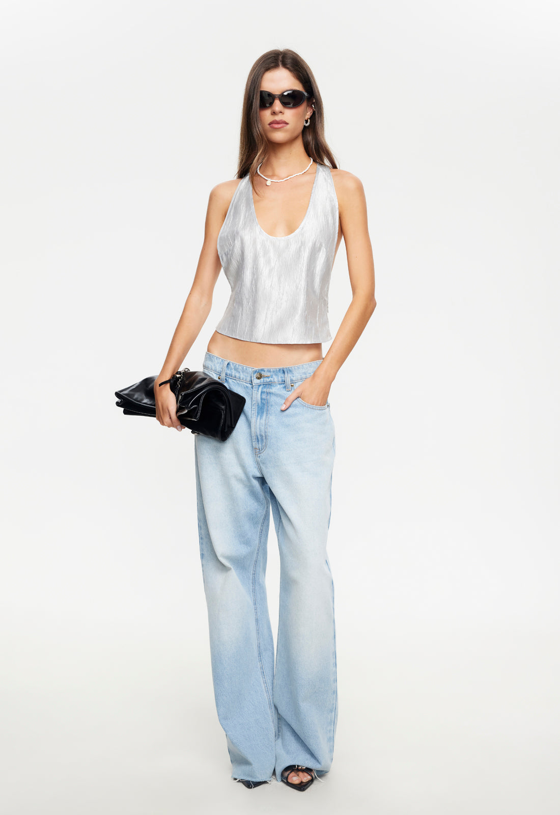 BARE CAMI - SILVER