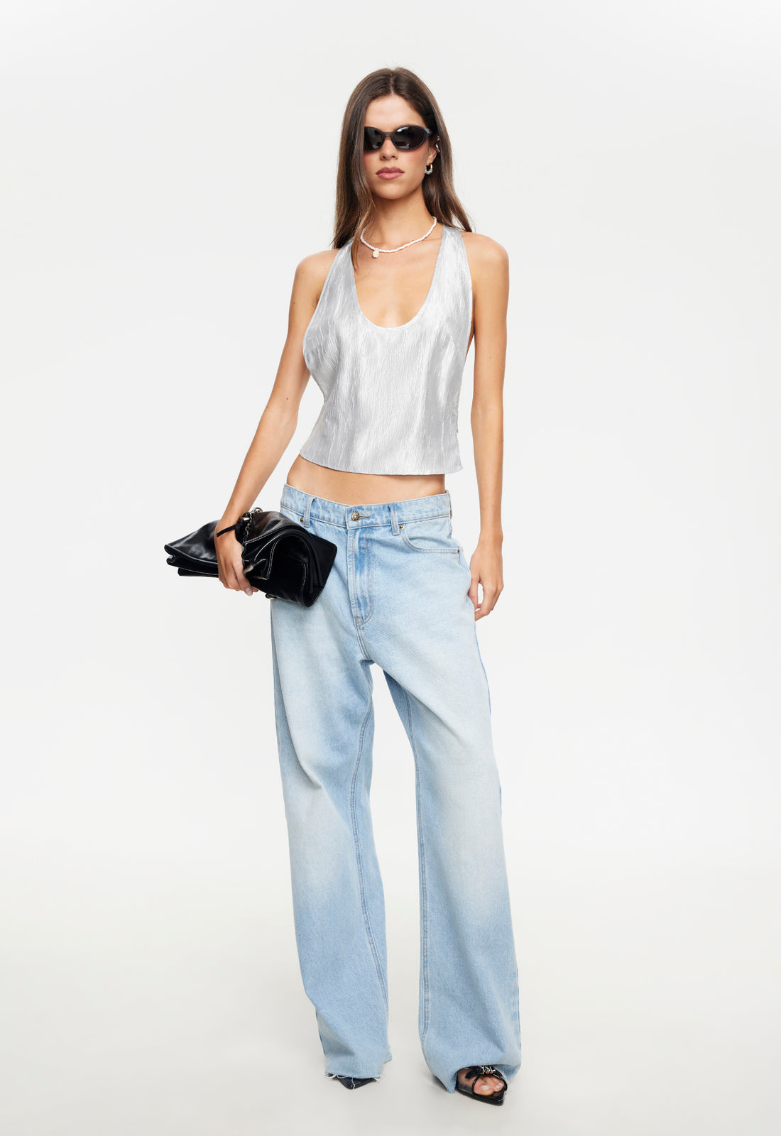 BARE CAMI - SILVER