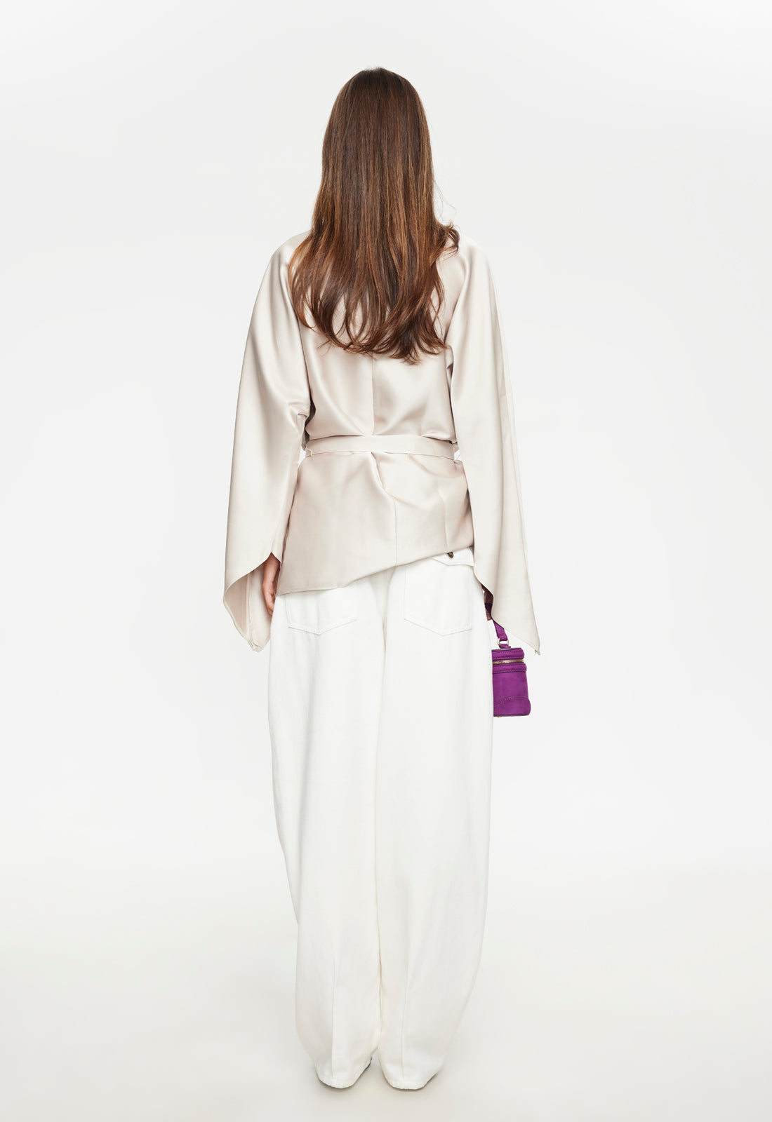 TOUCH MINI DRESS - CREAM