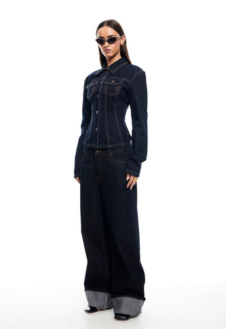 FIELD OF DREAMS TOP + TOP MODEL CUFFED