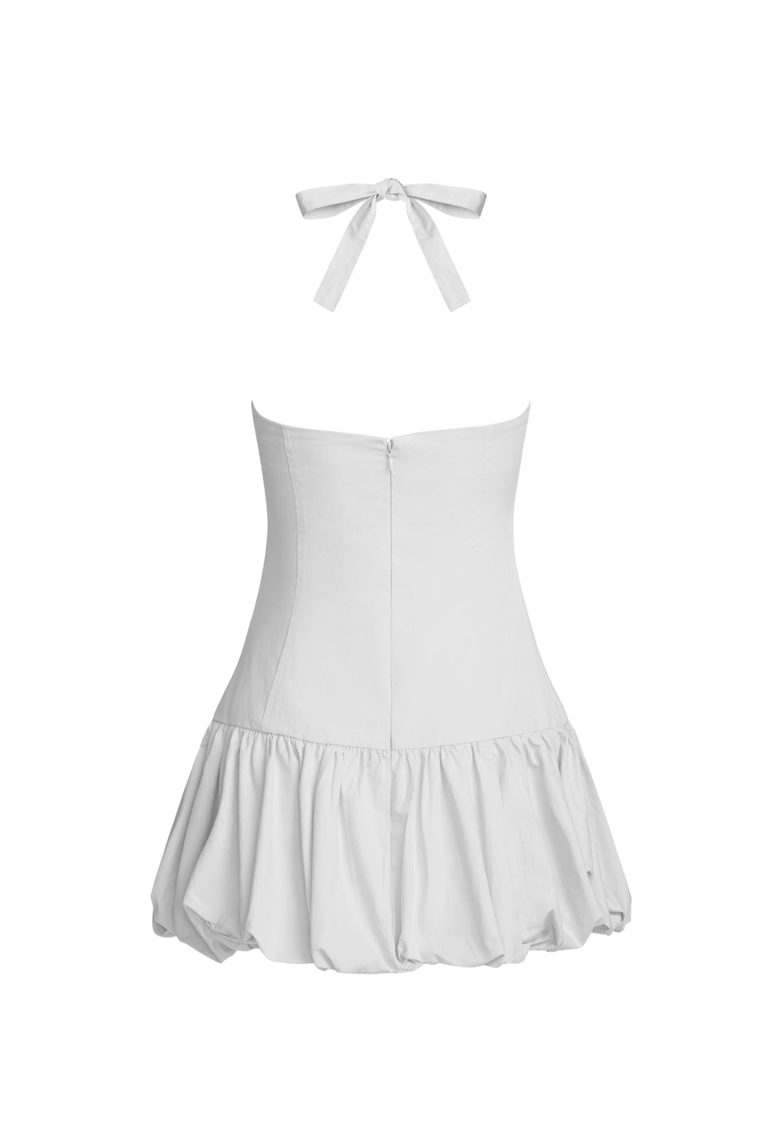 SOFIA MINI DRESS - PORCELAIN