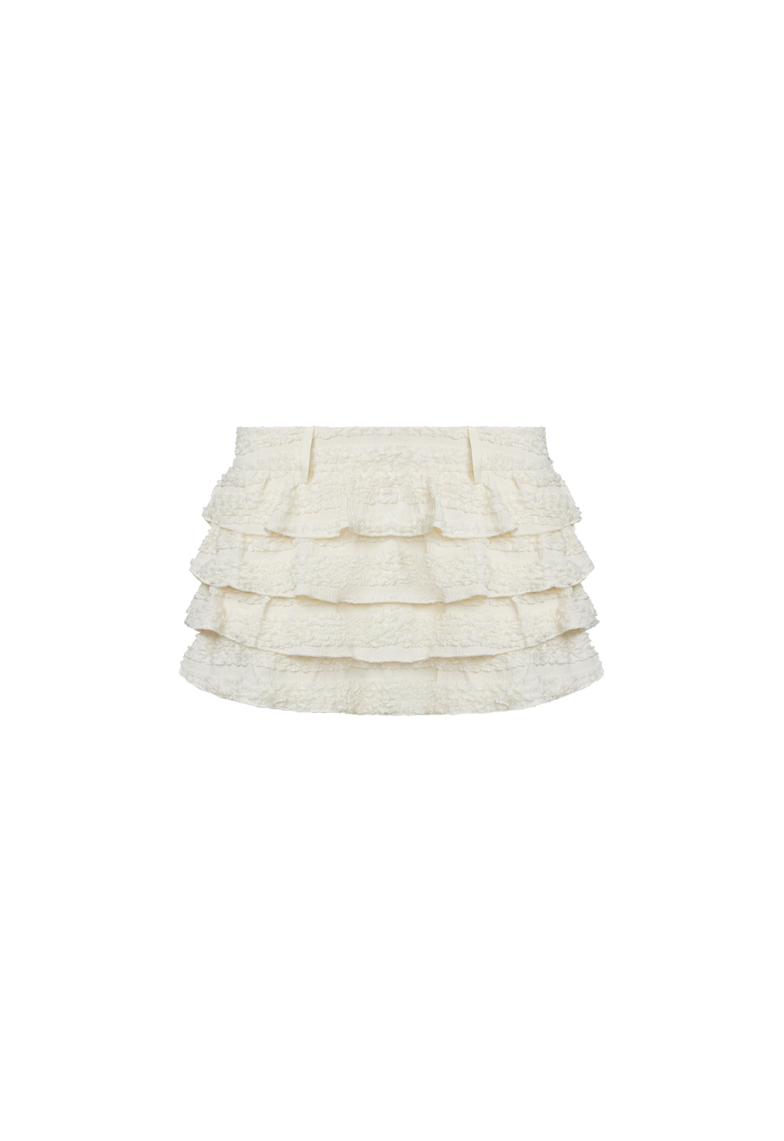 MATCH POINT MINI SKORT - PORCELAIN