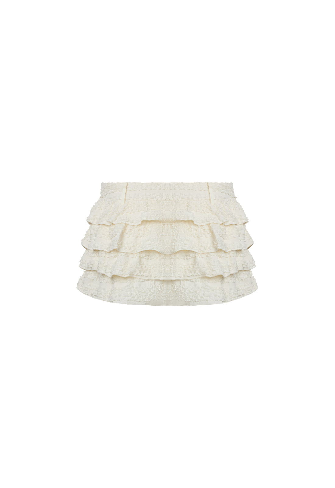 MATCH POINT MINI SKORT - PORCELAIN