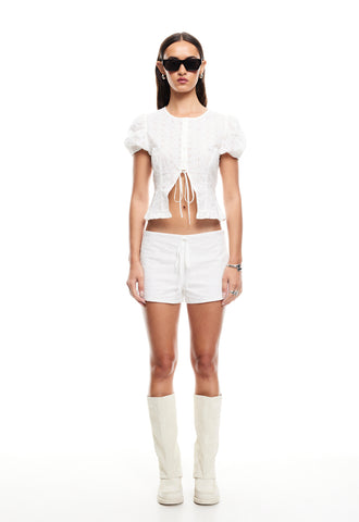 HAMPTONS LONG SLEEVE & BARDOT SHORTS