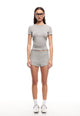 SAINT TIE TEE - GREY