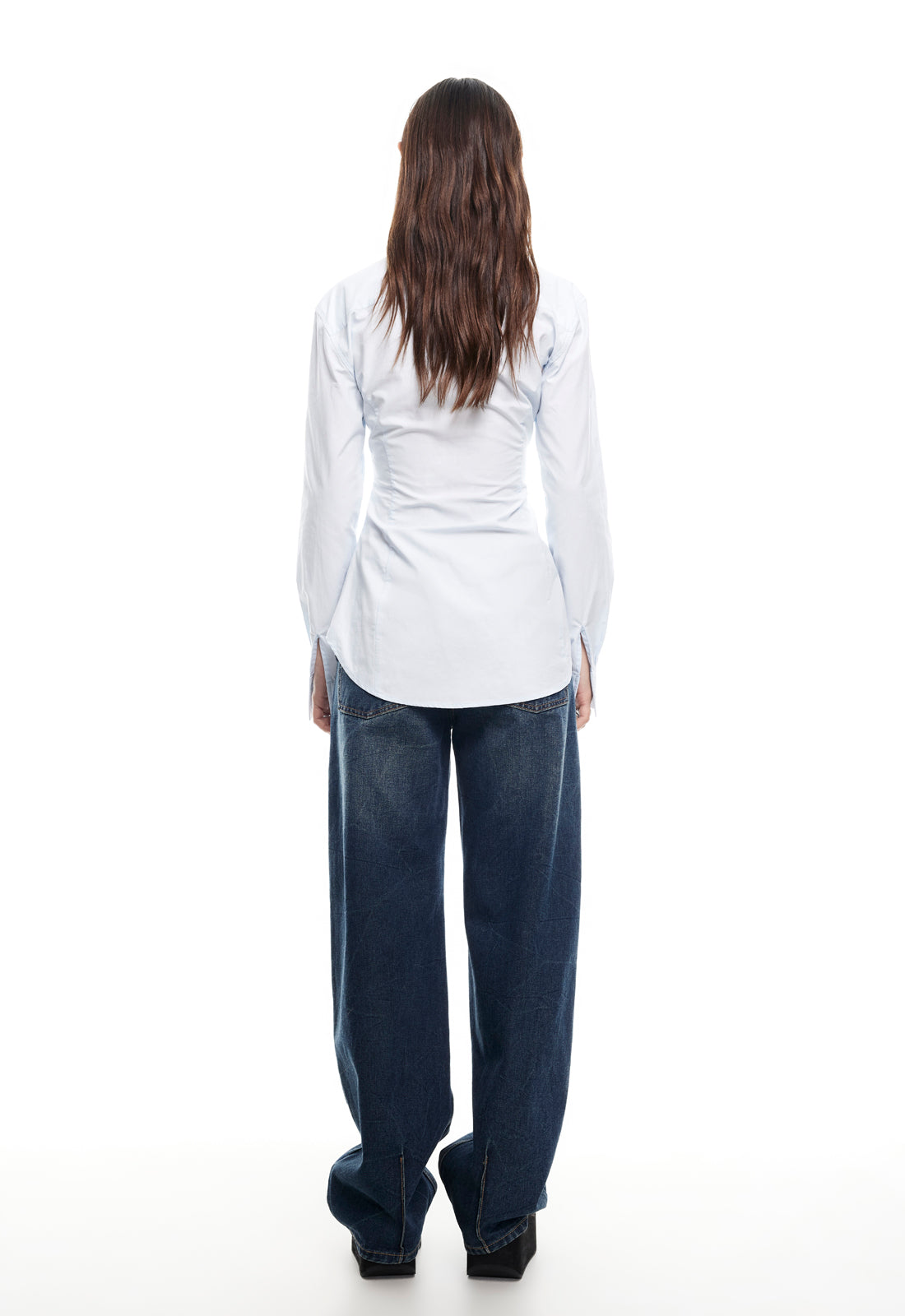 NAOMI SHIRT - SOFT BLUE