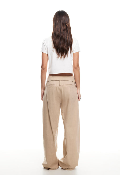 FLOURISH PANT - DEEP WHEAT