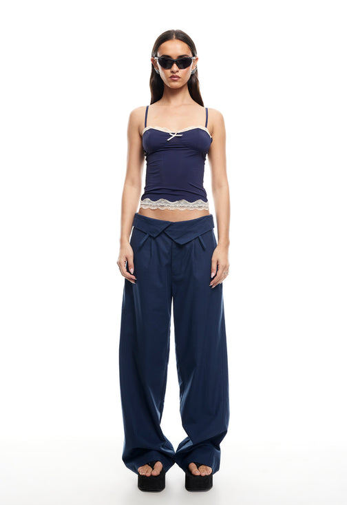FLOURISH PANT - NAVY