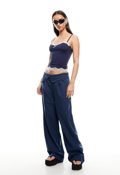 FLOURISH PANT - NAVY