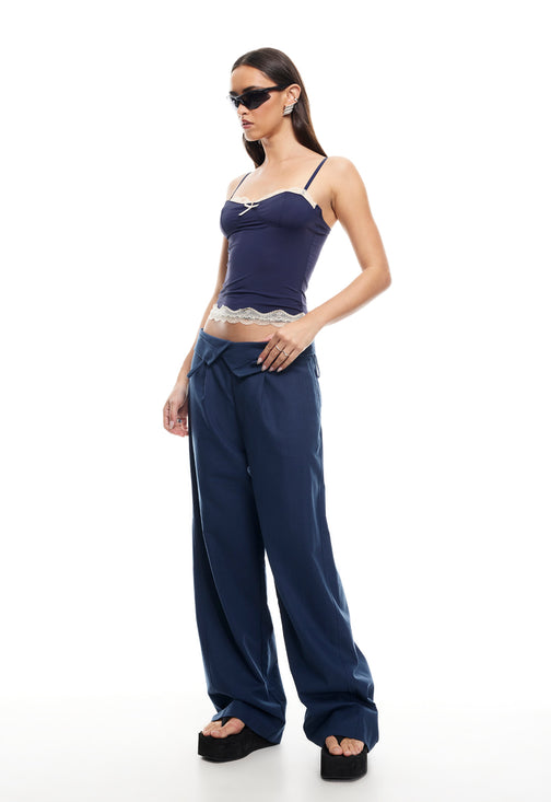 FLOURISH PANT - NAVY