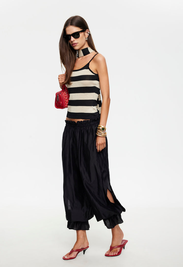 DOLCE TANK TOP - SAND STRIPE