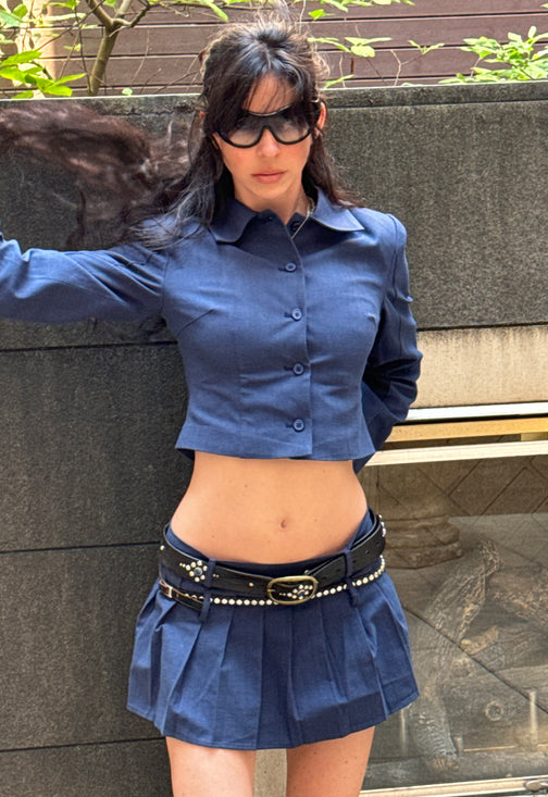 ENDLESS SKORT - NAVY