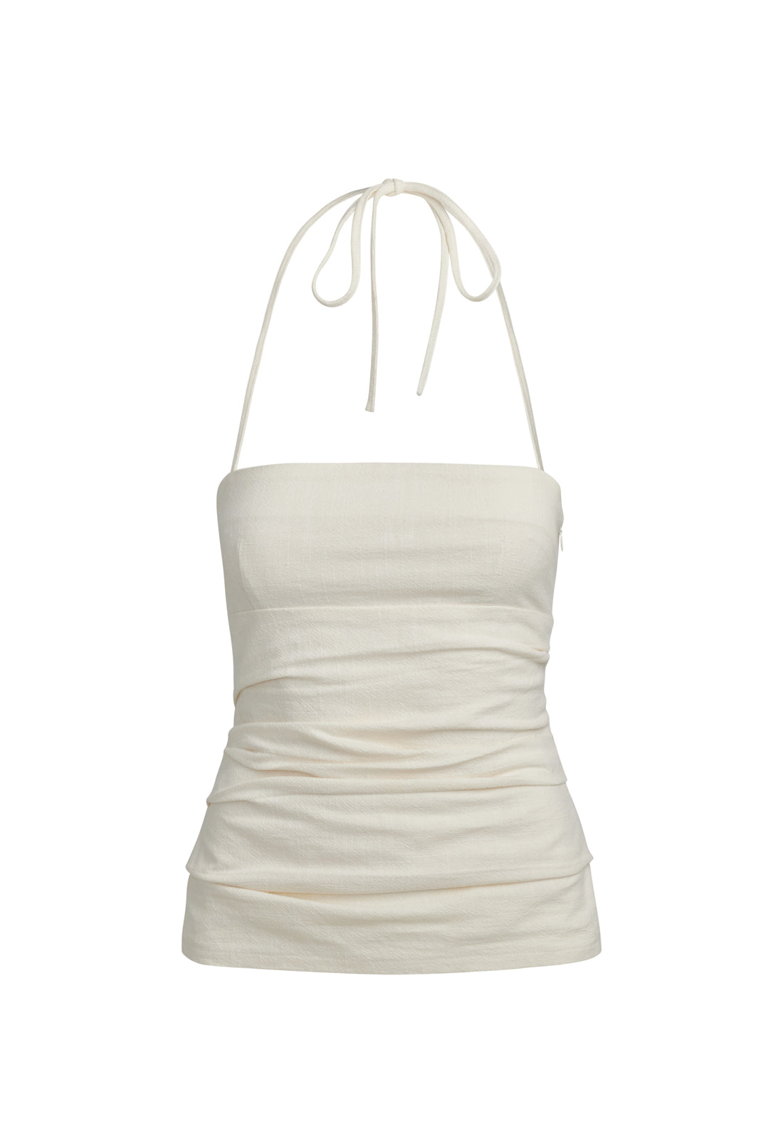 1999 HALTER TOP - IVORY