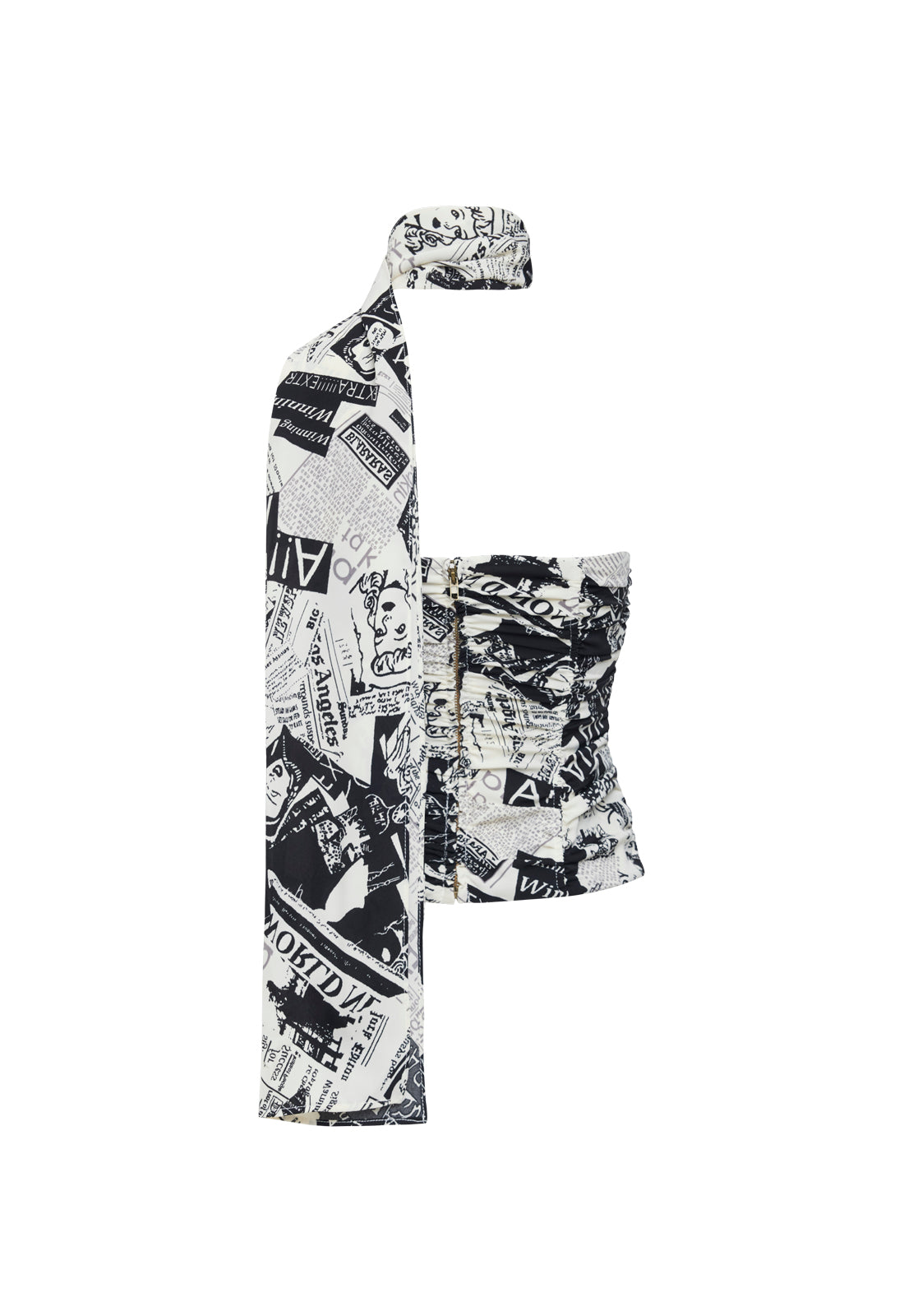ISLAND BODICE - NEWSPAPER