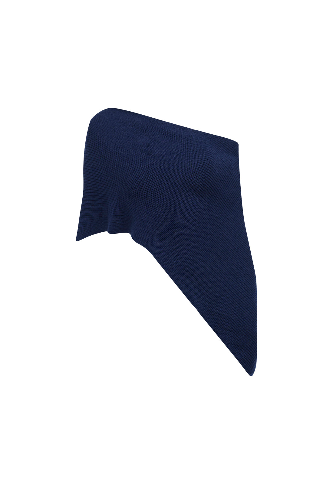 LUMINOUS PONCHO - NAVY