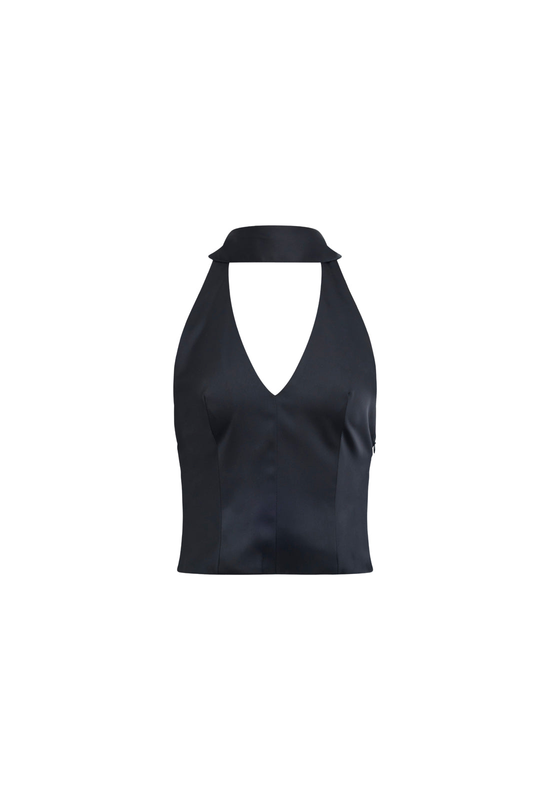 FRONT ROW HALTER - NOIR