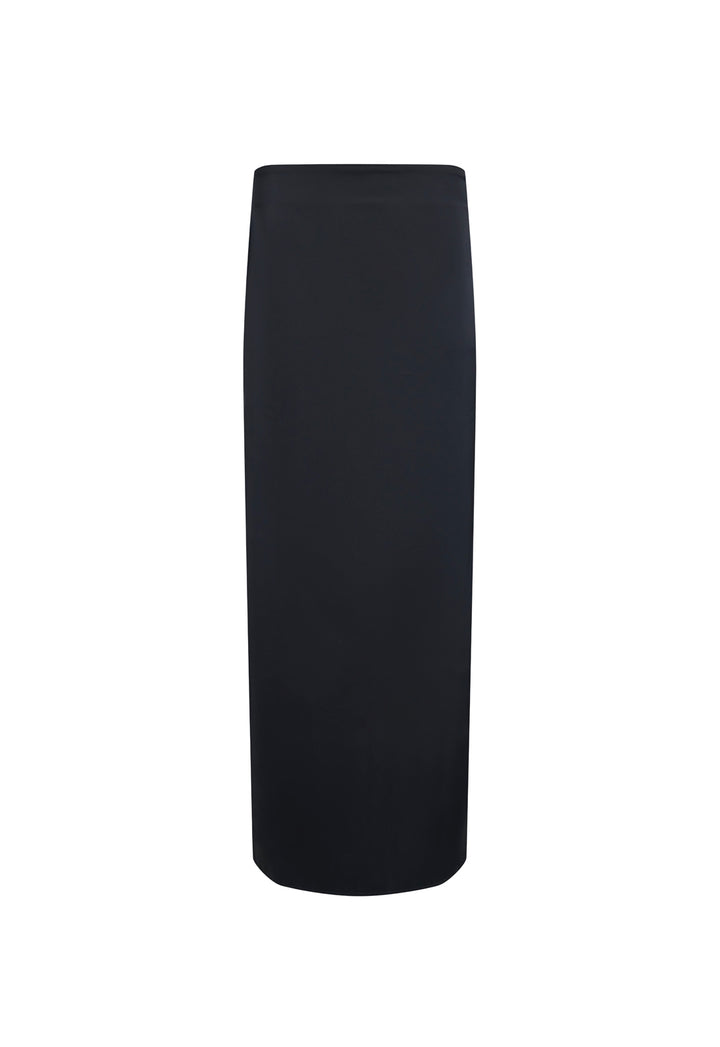 FRONT ROW MAXI SKIRT - NOIR
