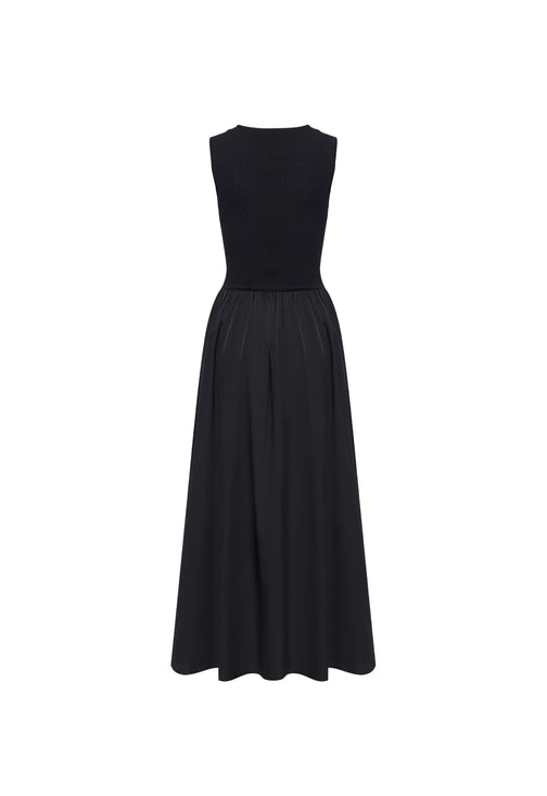 PIROUETTE MAXI DRESS - ONYX