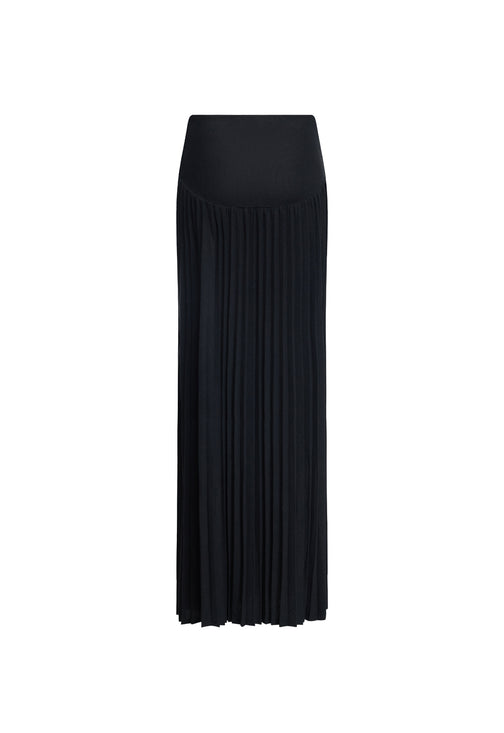 FIELD OF DREAMS MAXI SKIRT - ONYX