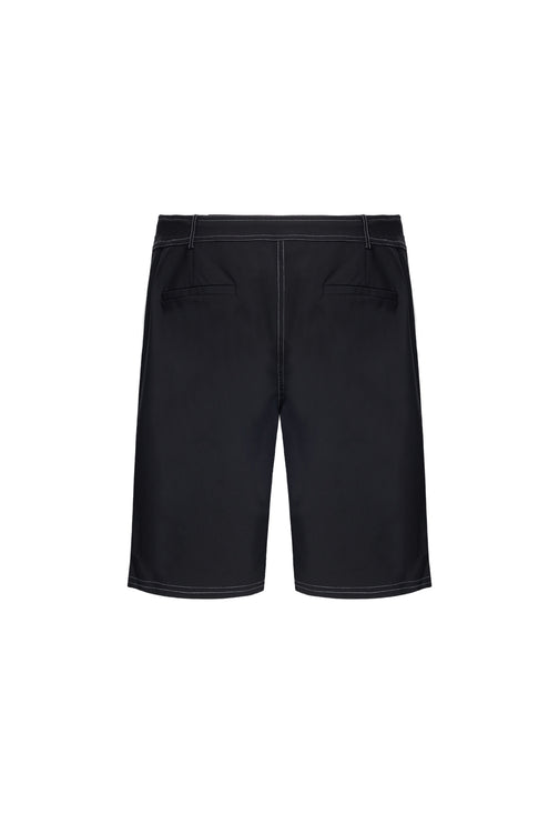 VOGUE CONTRAST SHORTS - ONYX