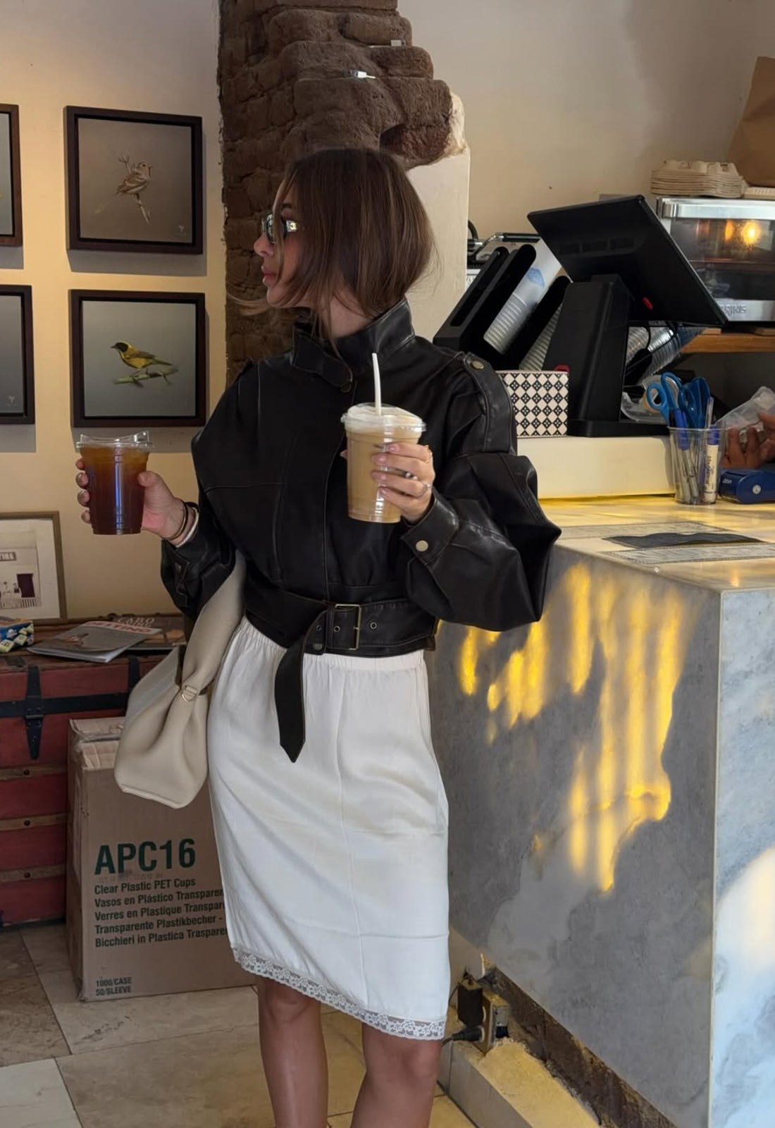 BELLA MIDI SKIRT - BUTTER