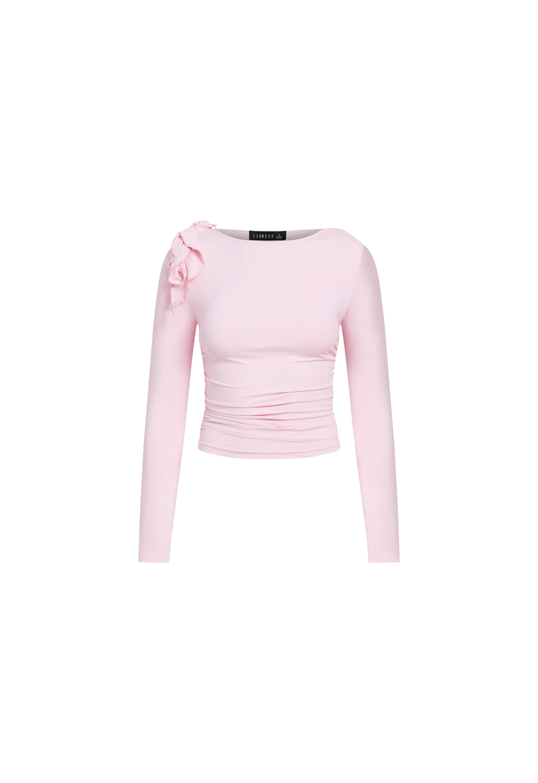 RENDEZVOUS LONG SLEEVE TOP - BUBBLEGUM