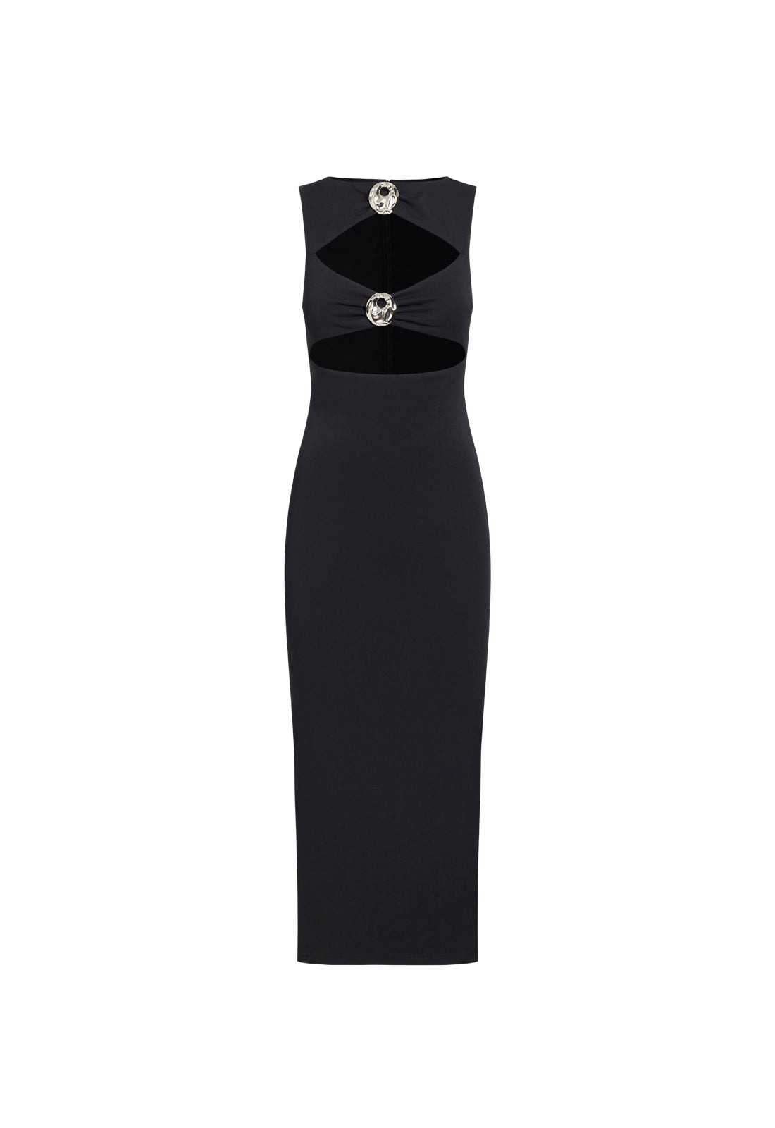 AFTER HOURS MIDI DRESS - ONYX